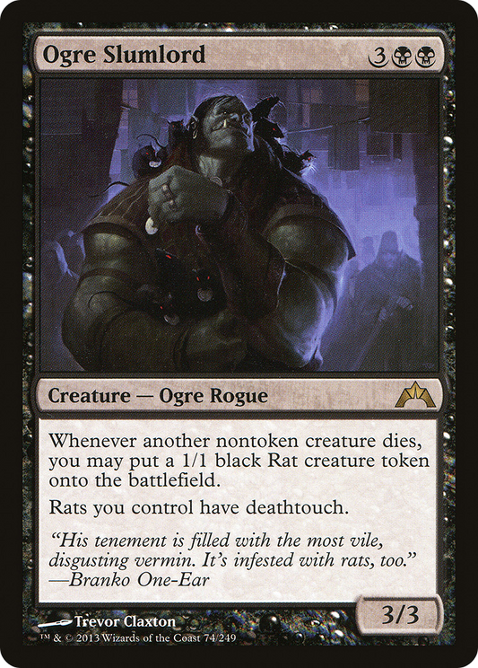 Ogre Slumlord (074) - Gatecrash
