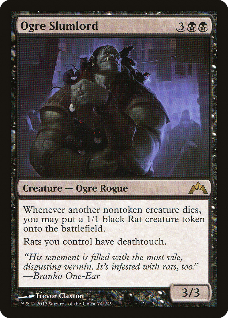 Ogre Slumlord (074) Foil - Gatecrash
