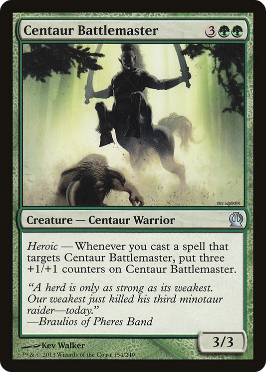 Centaur Battlemaster [Theros] Foil