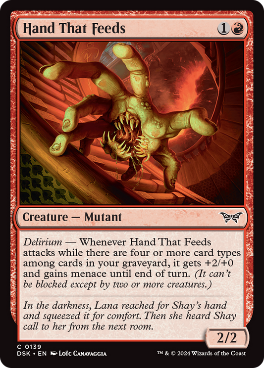 Hand That Feeds [Duskmourn: House of Horror] Foil