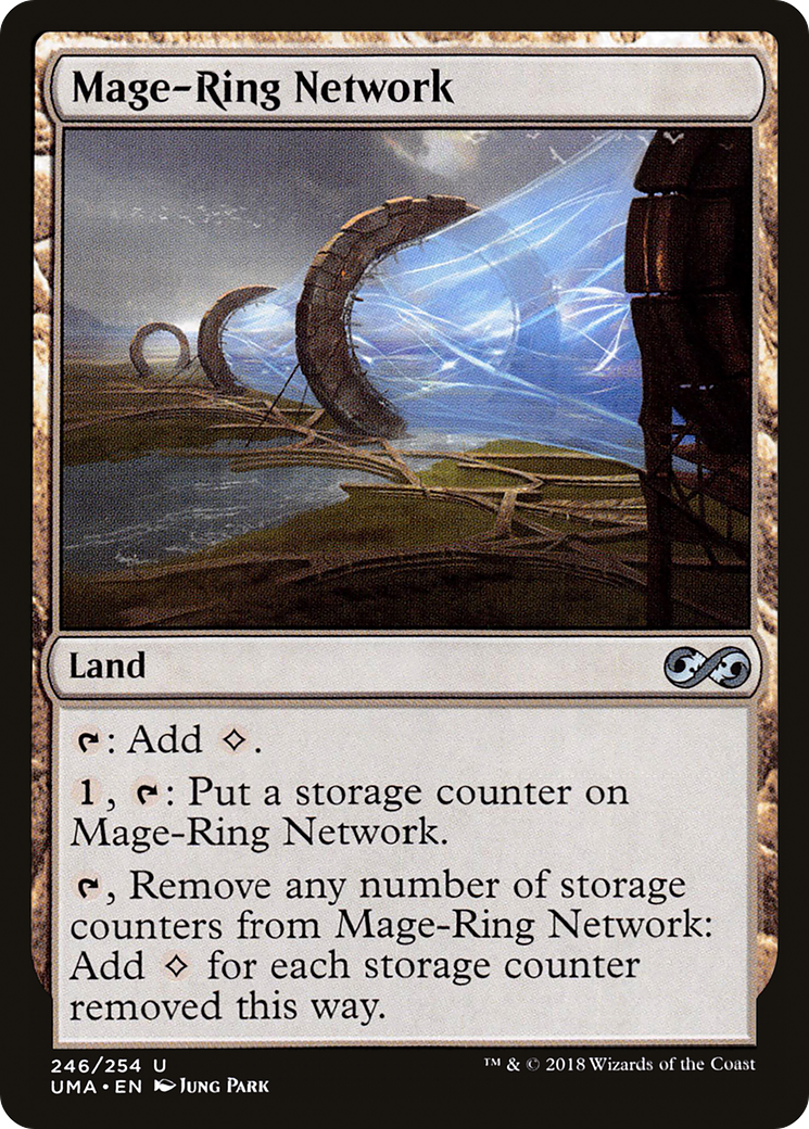 Mage-Ring Network (246) Foil - Ultimate Masters