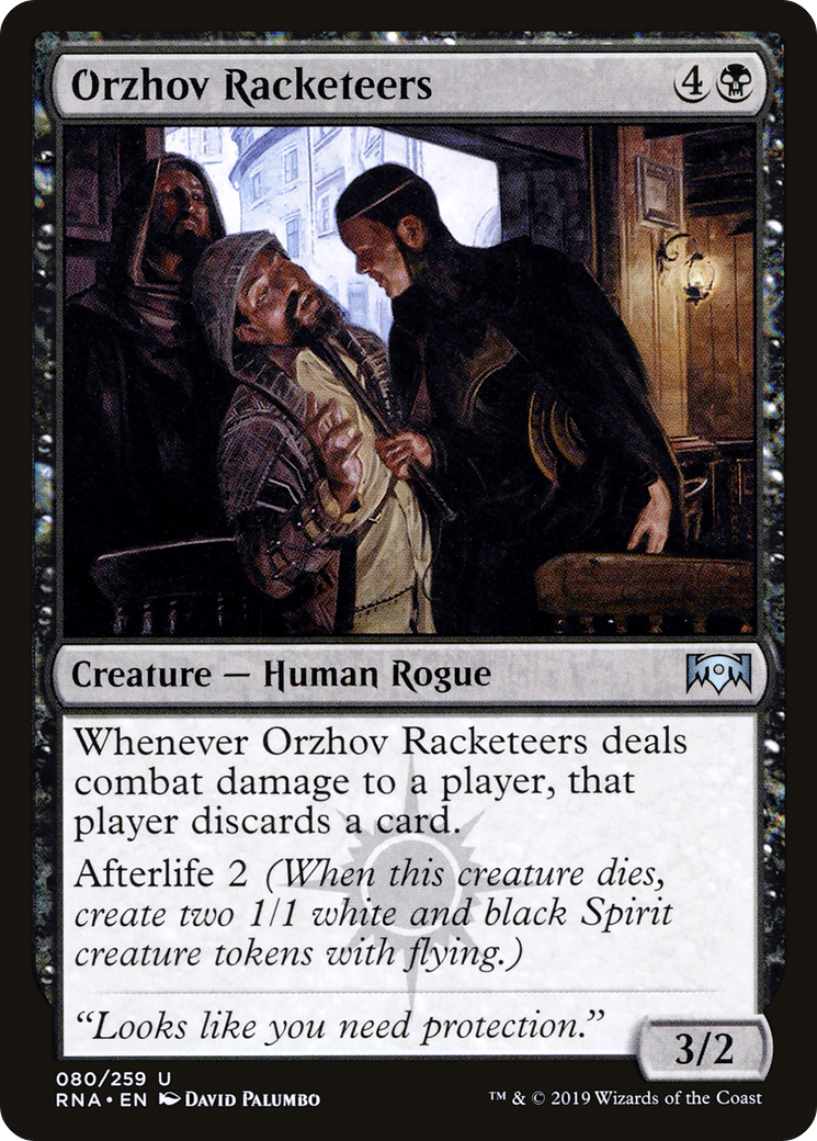 Orzhov Racketeers (080) - Ravnica Allegiance