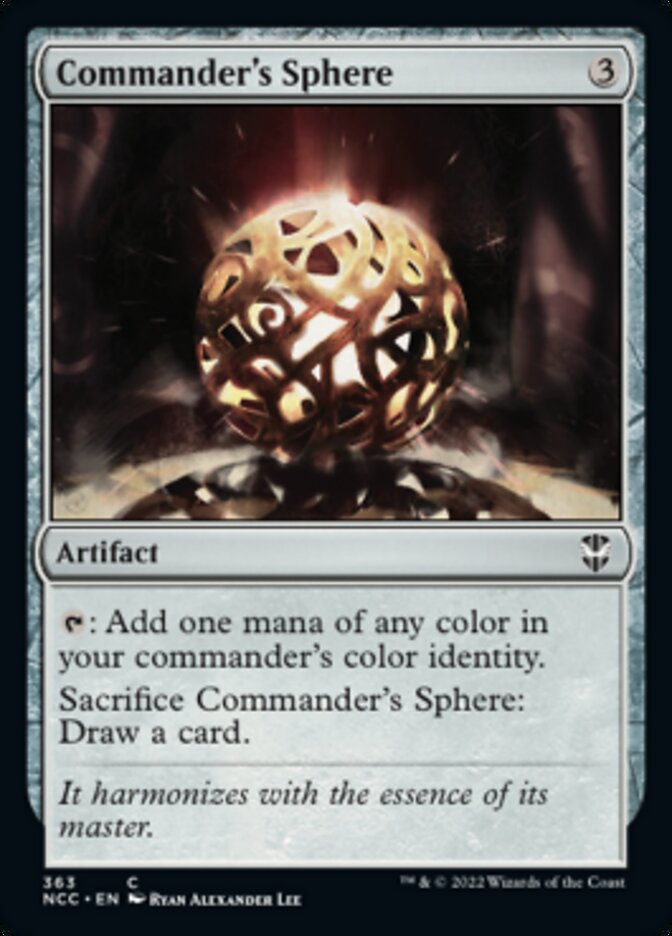 Commander's Sphere [Streets of New Capenna Commander] | Silver Goblin