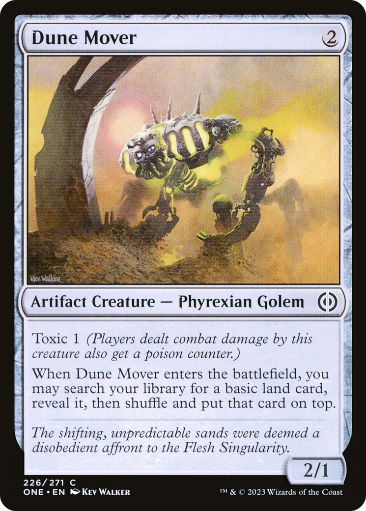 Dune Mover [Phyrexia: All Will Be One] Foil