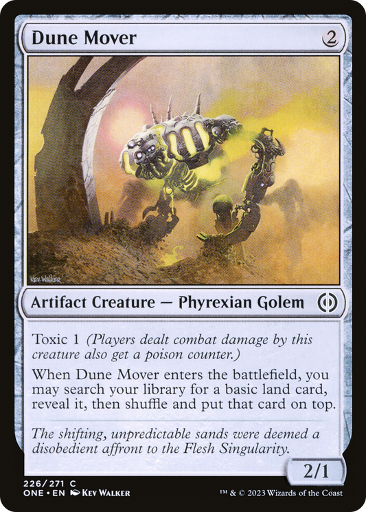 Dune Mover [Phyrexia: All Will Be One] Foil