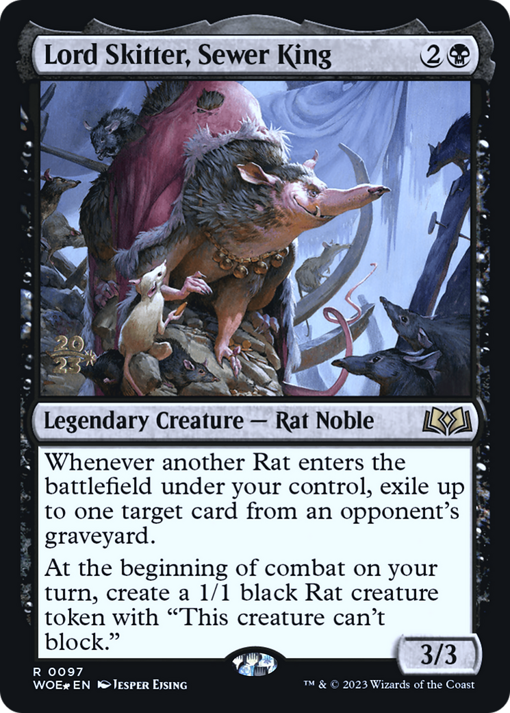 Lord Skitter, Sewer King (097) Foil - Wilds of Eldraine Promos