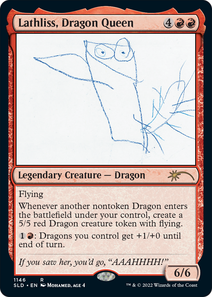 Lathliss, Dragon Queen (1146) Foil - Secret Lair Drop