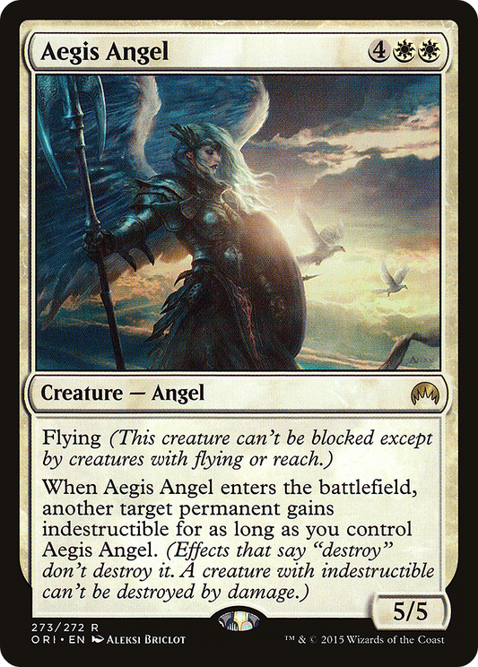 Aegis Angel (273) Foil - Magic Origins
