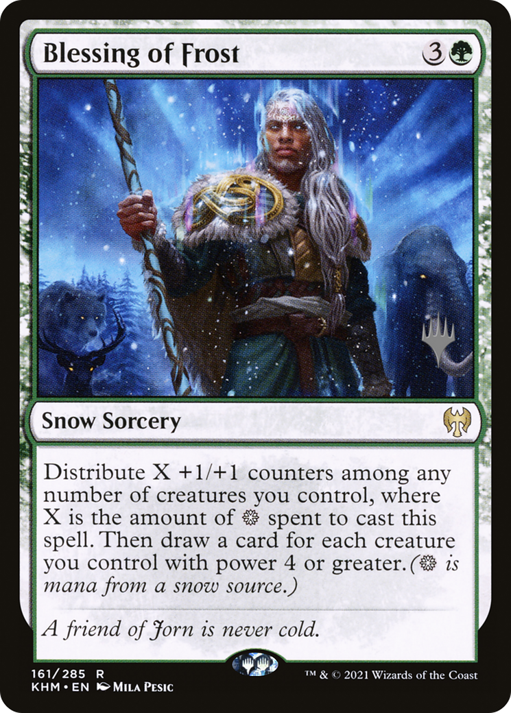 Blessing of Frost (161) - Kaldheim Promos