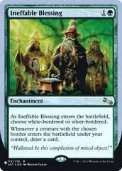 Ineffable Blessing (Bordered) (Unfinity Foil Edition) [The List] | Silver Goblin