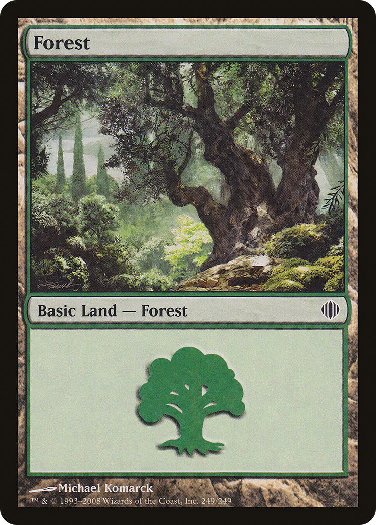 Forest (249) Foil - Shards of Alara