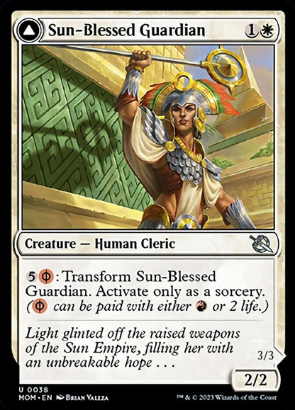Sun-Blessed Guardian (038) Foil - March of the Machine