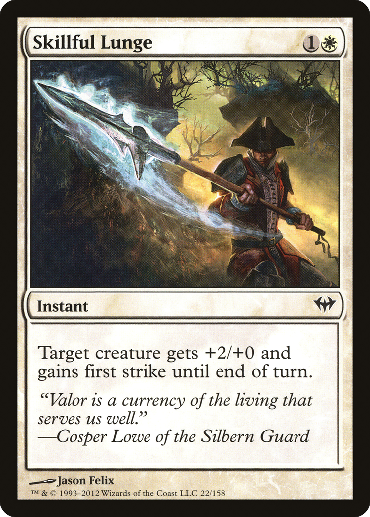 Skillful Lunge (022) - Dark Ascension