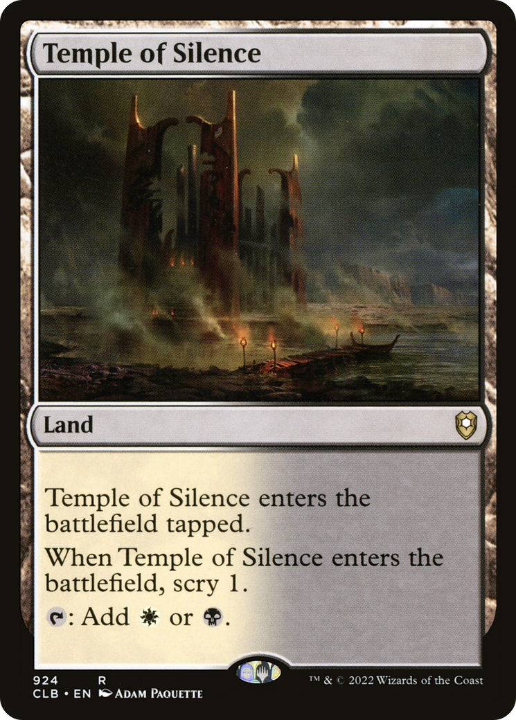 Temple of Silence (924) - Commander Legends: Battle for Baldur's Gate