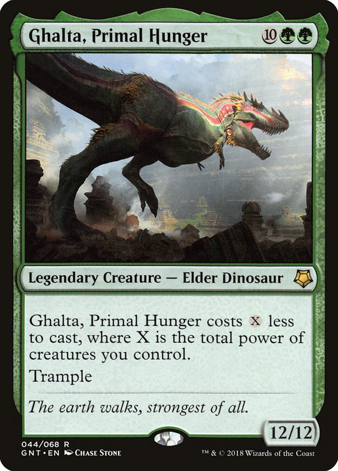 Ghalta, Primal Hunger [Game Night 2018] | Silver Goblin