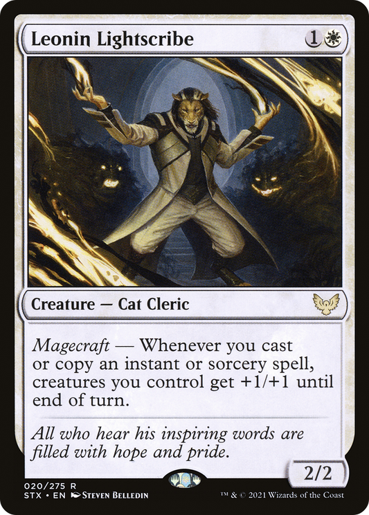 Leonin Lightscribe (020) - Strixhaven: School of Mages