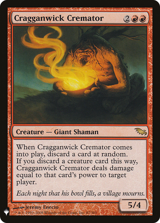 Cragganwick Cremator [The List]