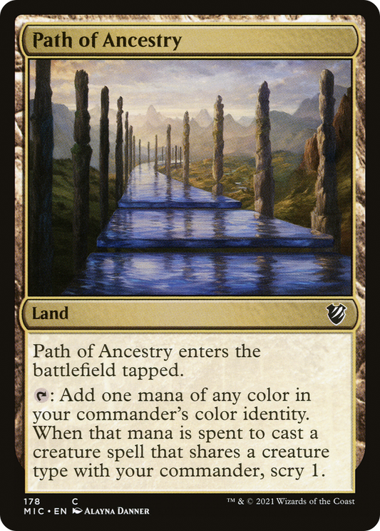 Path of Ancestry (178) - Midnight Hunt Commander