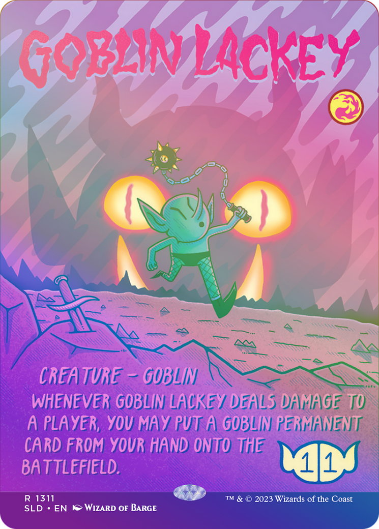 Goblin Lackey (1311★) Foil - Secret Lair Drop