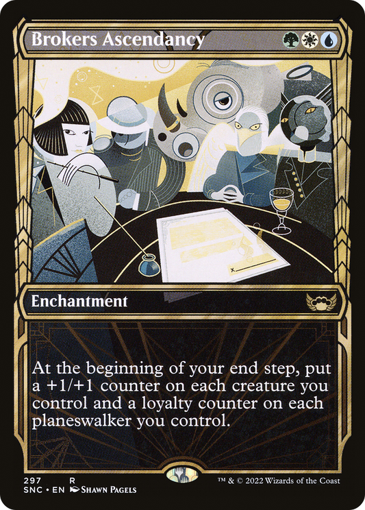 Brokers Ascendancy (Showcase) (297) Foil - Streets of New Capenna