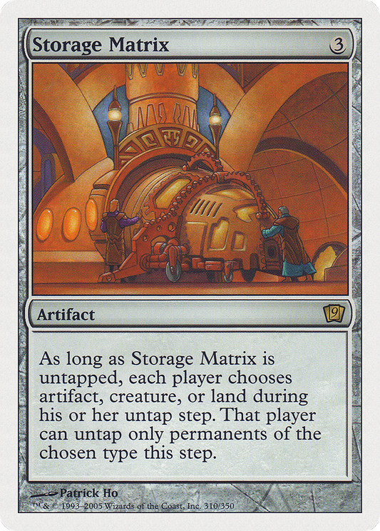 Storage Matrix (310) - Ninth Edition