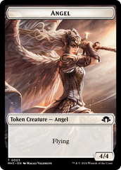 Phyrexian Germ // Angel Double-Sided Token [Modern Horizons 3 Tokens] | Silver Goblin