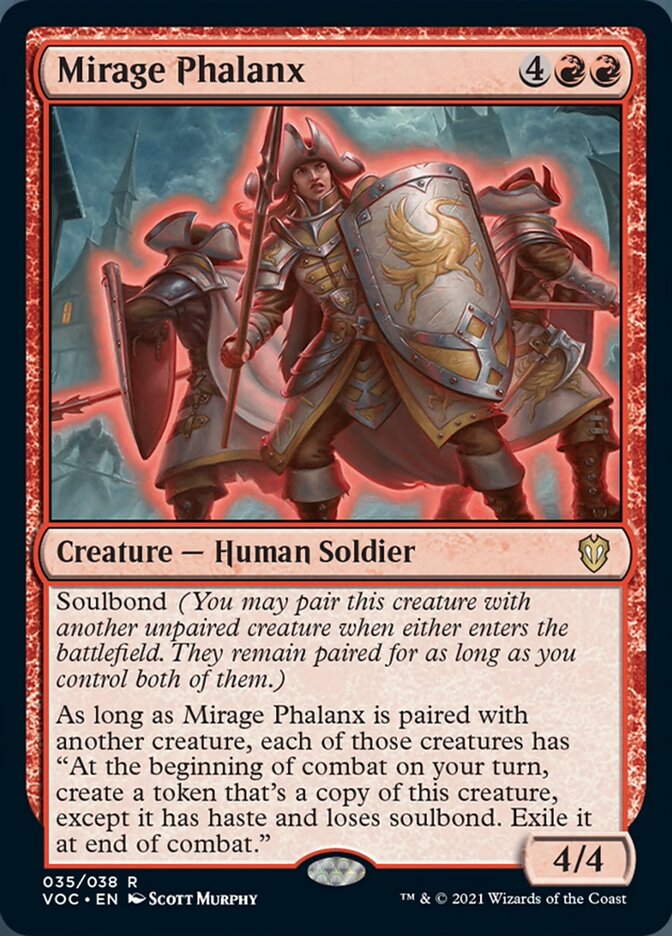 Mirage Phalanx [Innistrad: Crimson Vow Commander] | Silver Goblin