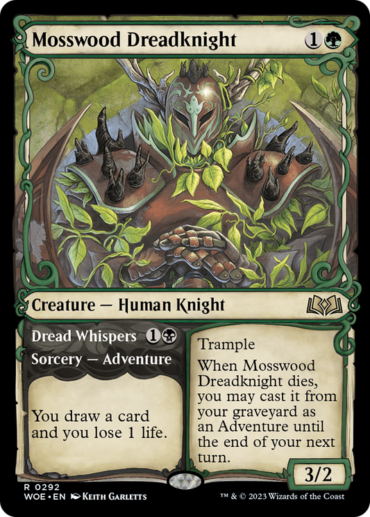 Mosswood Dreadknight (Showcase) (292) - Wilds of Eldraine