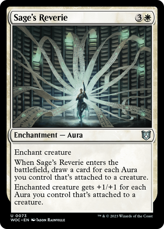 Sage's Reverie (073) - Wilds of Eldraine Commander