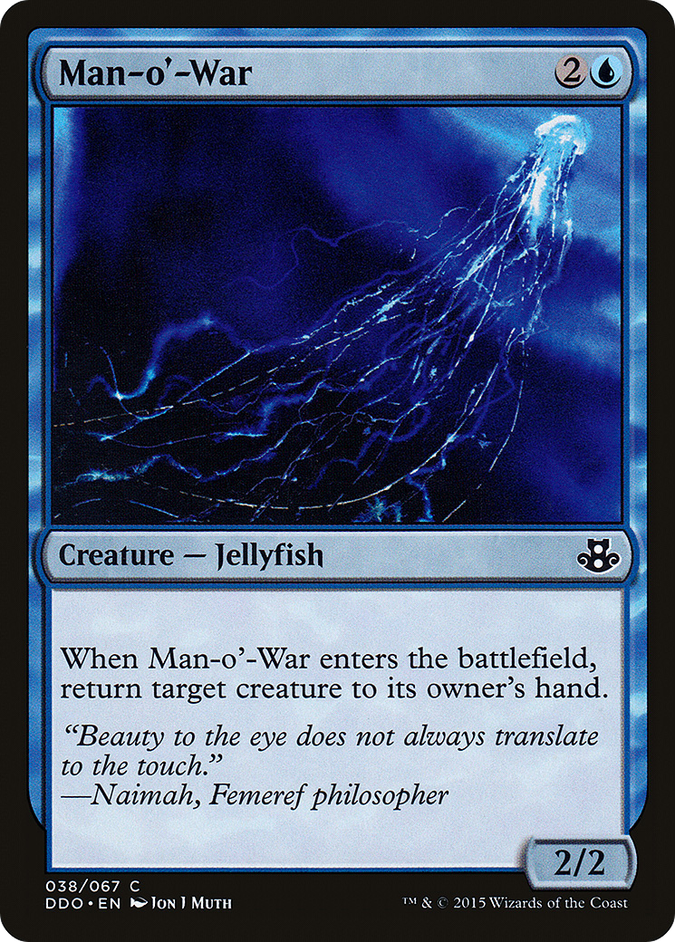 Man-o'-War (038) - Duel Decks: Elspeth vs. Kiora