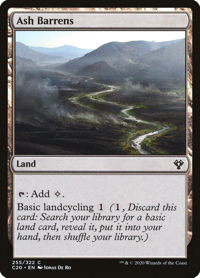 Ash Barrens [Commander 2020] | Silver Goblin