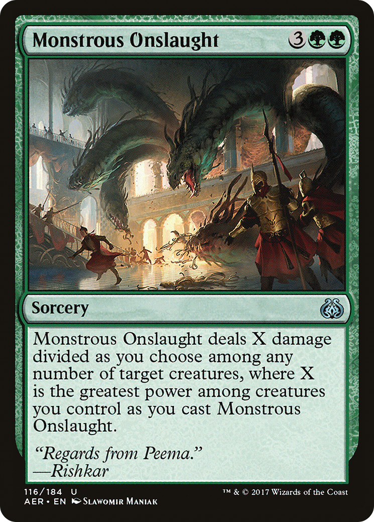 Monstrous Onslaught (116) - Aether Revolt