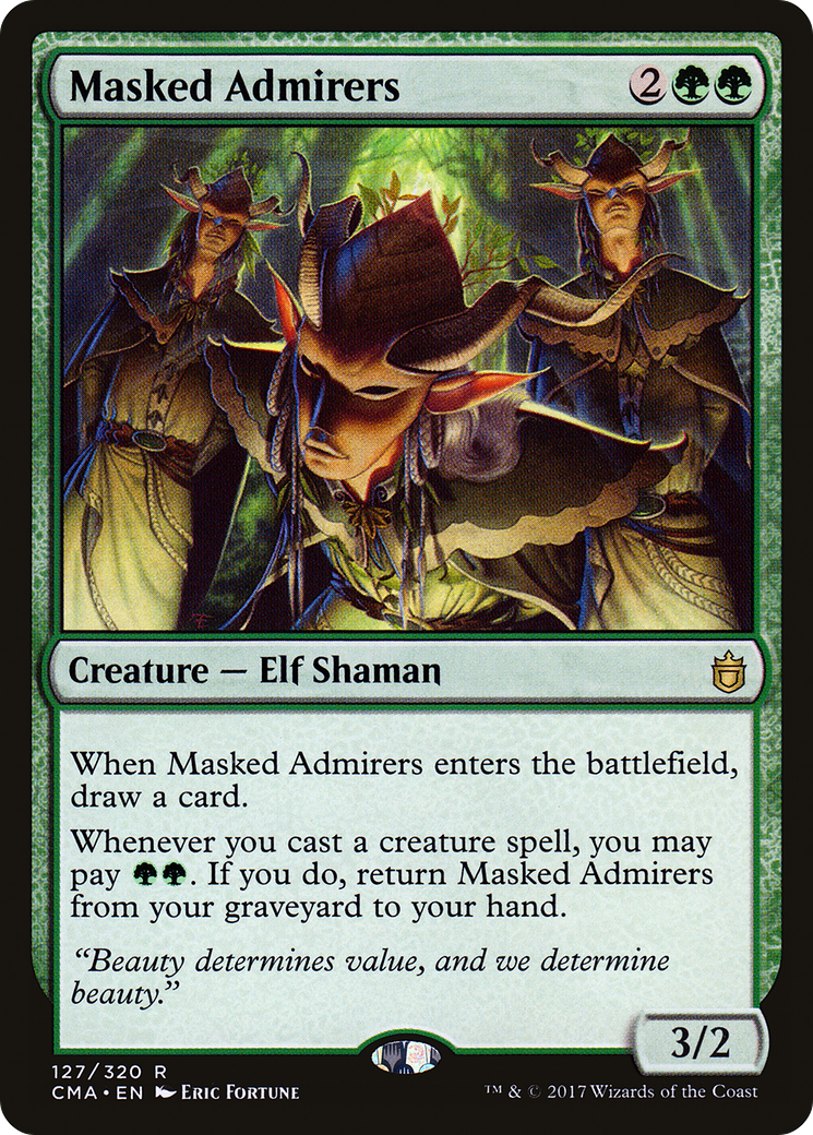 Masked Admirers (127) - Commander Anthology