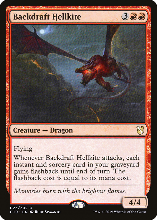 Backdraft Hellkite (023) - Commander 2019