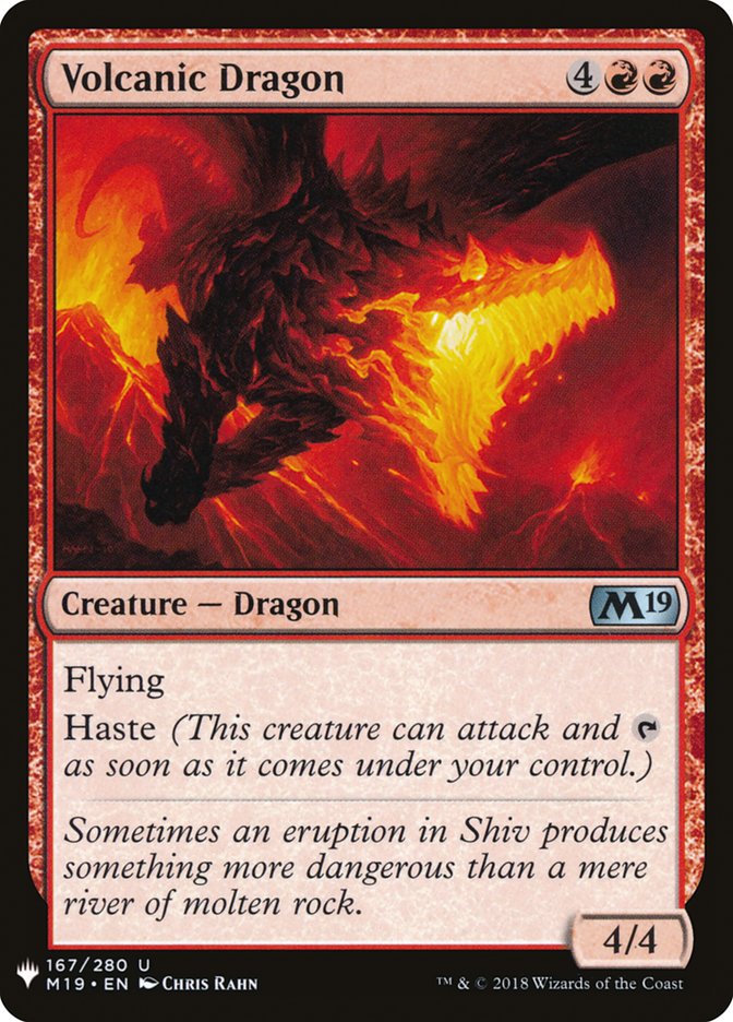 Volcanic Dragon [Mystery Booster] | Silver Goblin