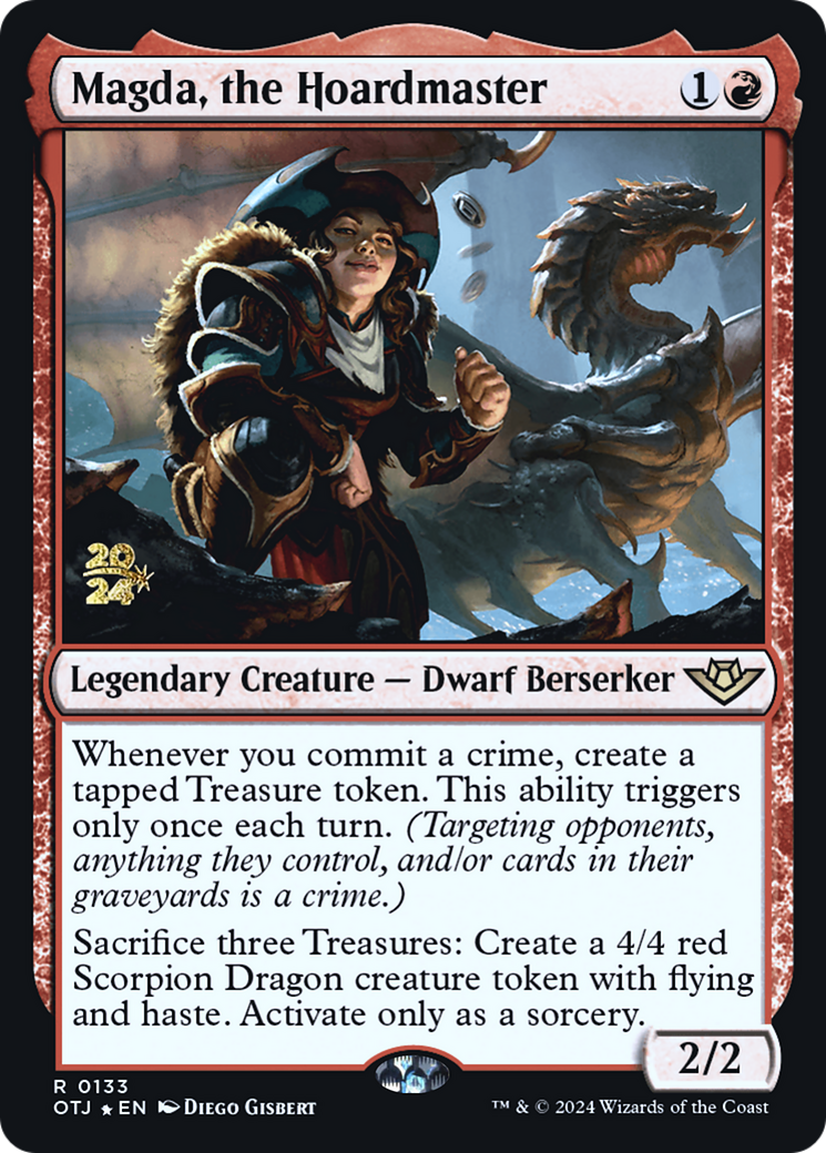 Magda, the Hoardmaster (133) Foil - Outlaws of Thunder Junction Promos