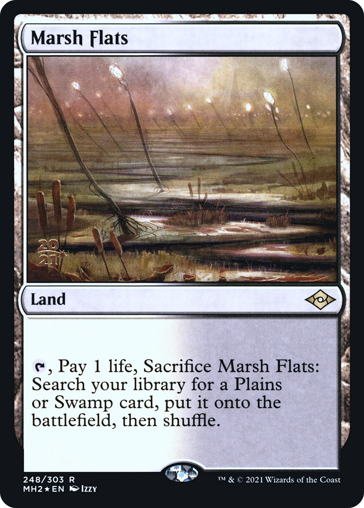 Marsh Flats (248s) Foil - Modern Horizons 2 Promos