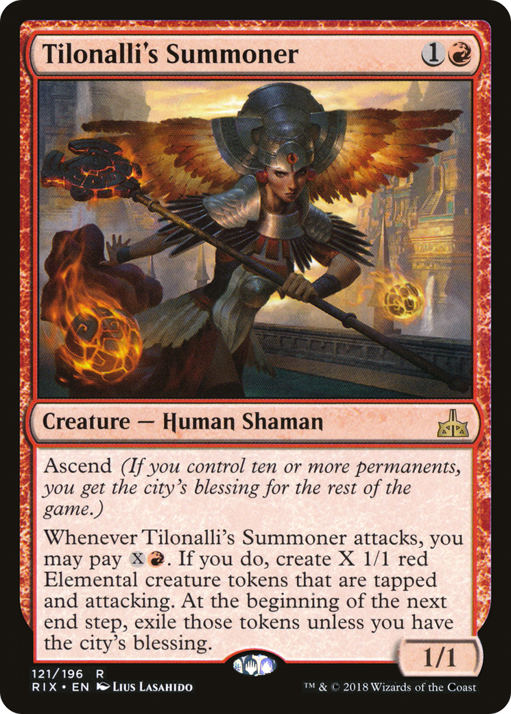 Tilonalli's Summoner (121) - Rivals of Ixalan