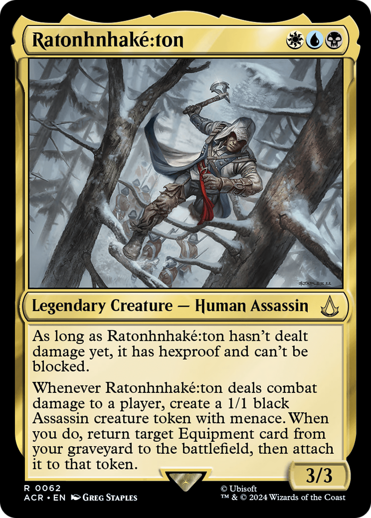Ratonhnhake:ton [Assassin's Creed] Foil