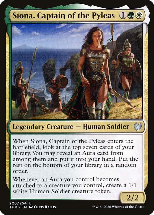 Siona, Captain of the Pyleas (226) - Theros Beyond Death