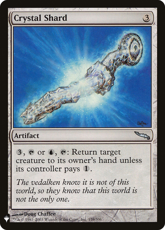 Crystal Shard (MRD-159) - The List