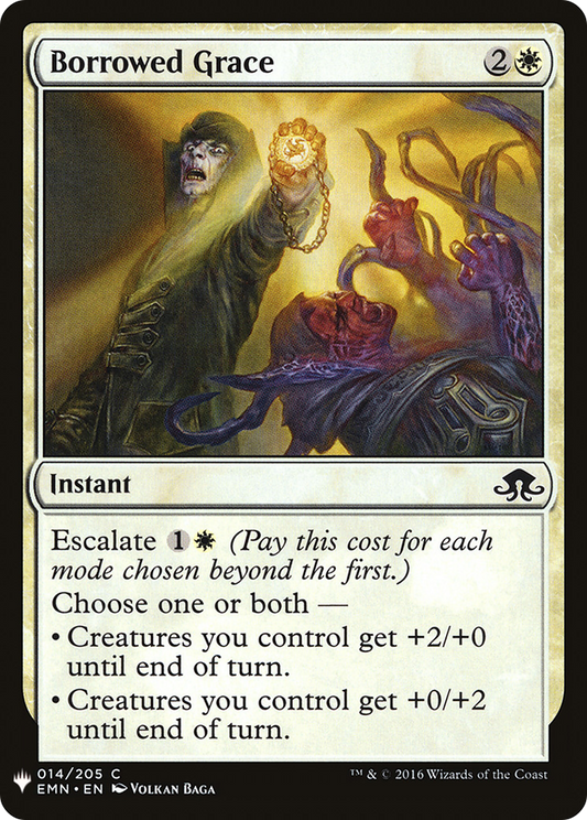 Borrowed Grace (EMN-14) - The List
