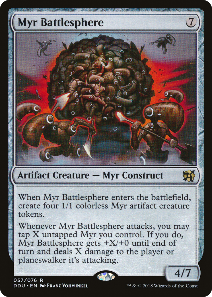 Myr Battlesphere (057) - Duel Decks: Elves vs. Inventors