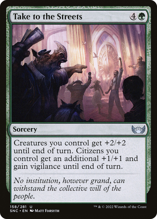 Take to the Streets [Streets of New Capenna] Foil