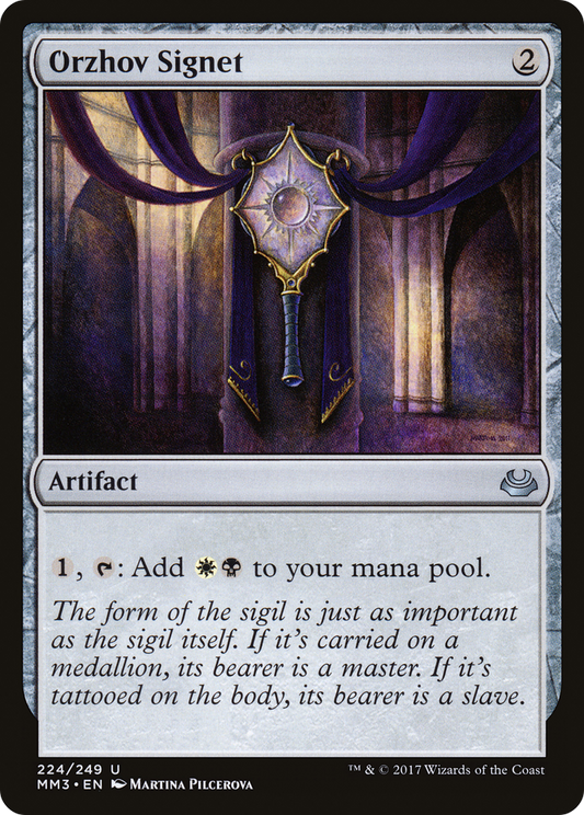 Orzhov Signet (224) - Modern Masters 2017