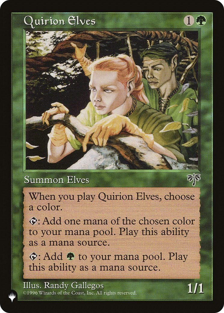 Quirion Elves (Retro) (MIR-234) - The List