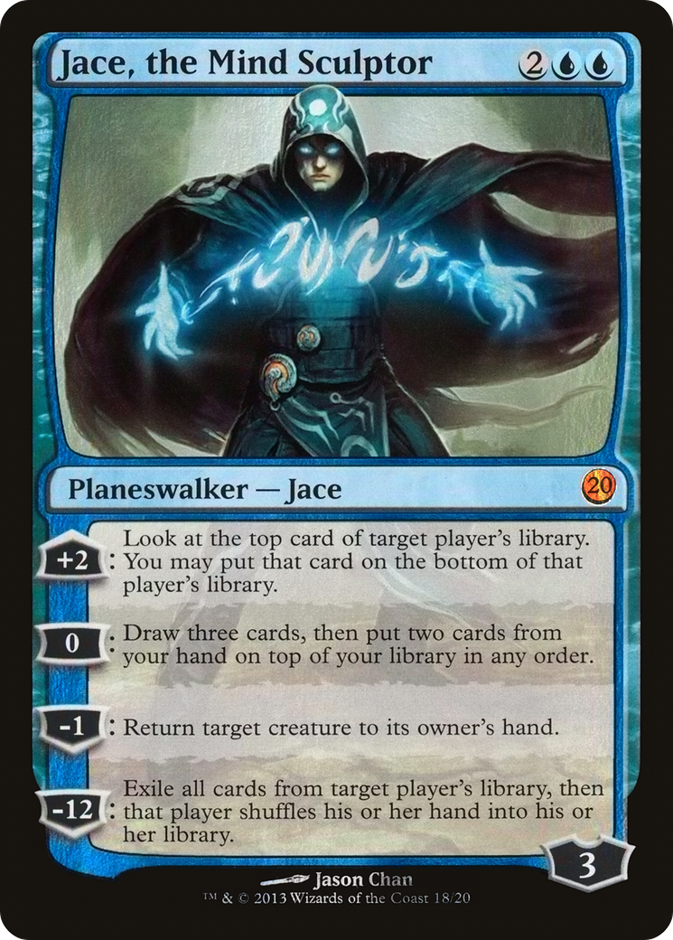 Jace, the Mind Sculptor (018) Foil - From the Vault: Twenty