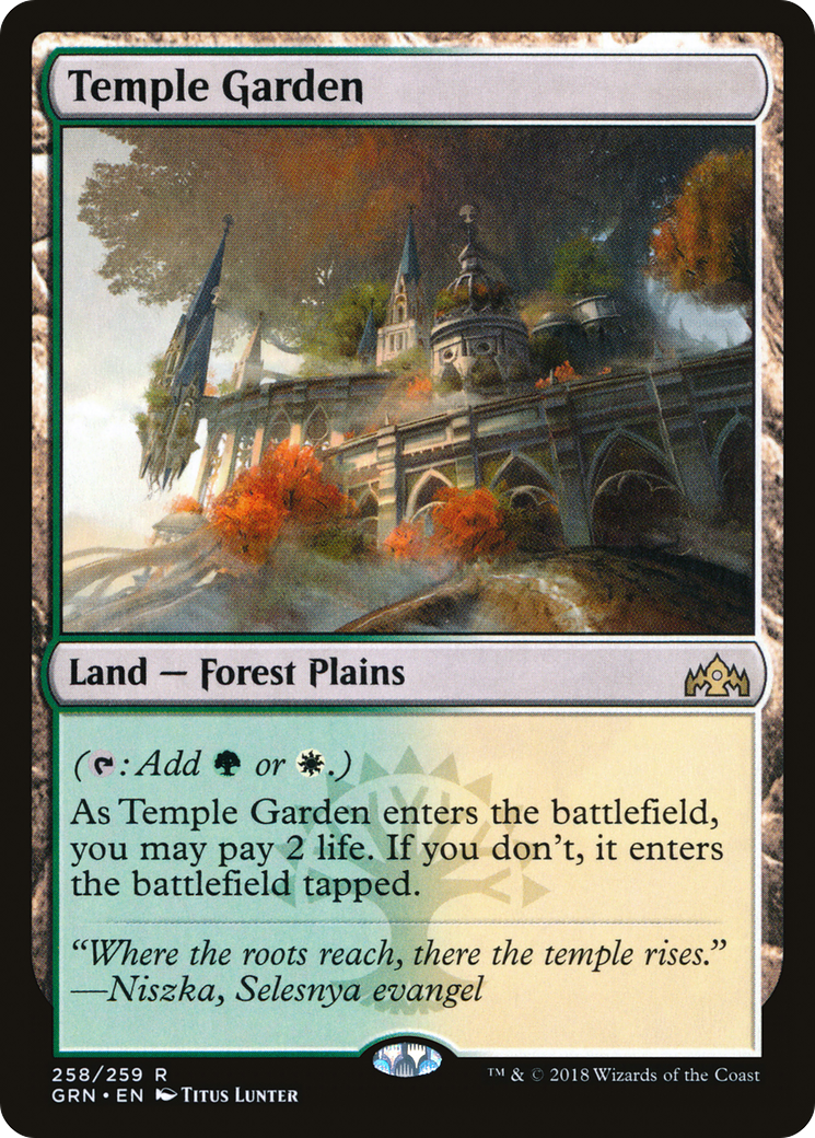 Temple Garden [Guilds of Ravnica] | Silver Goblin