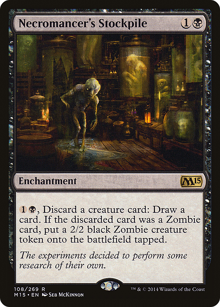 Necromancer's Stockpile (108) Foil - Magic 2015