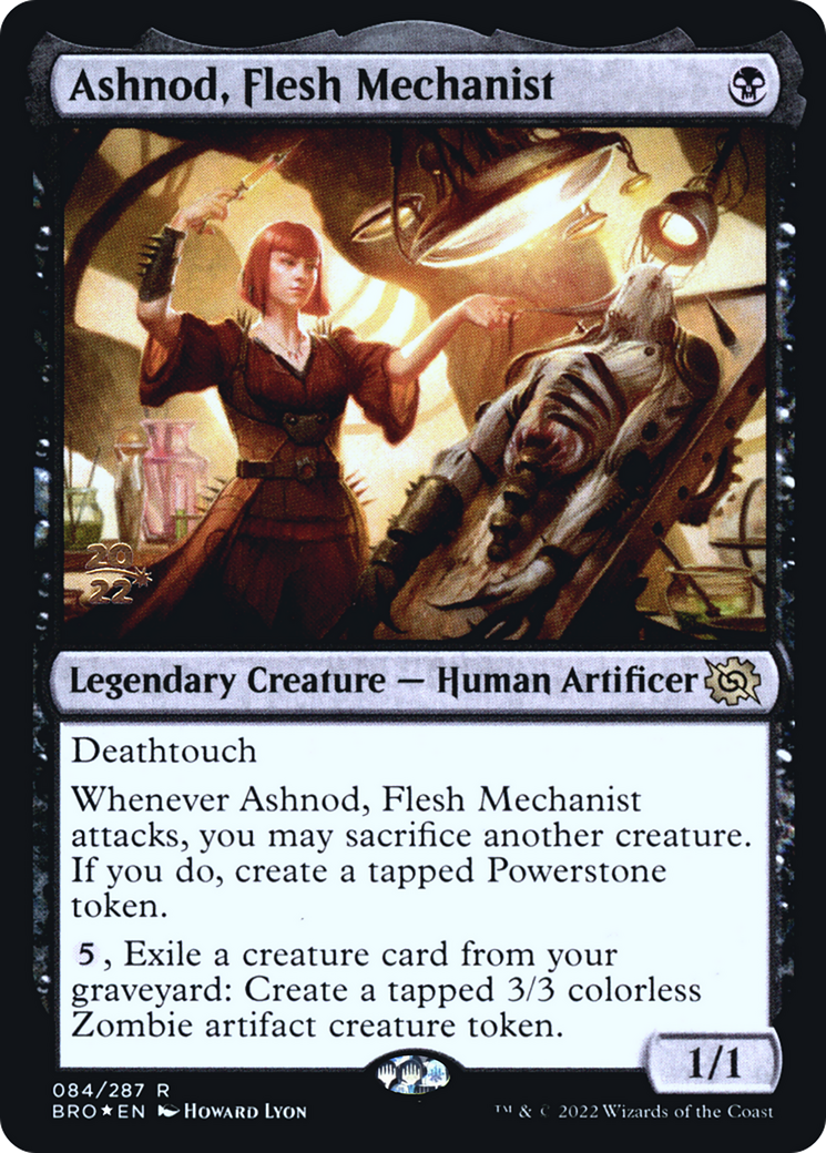 Ashnod, Flesh Mechanist [The Brothers' War Prerelease Promos] | Silver Goblin